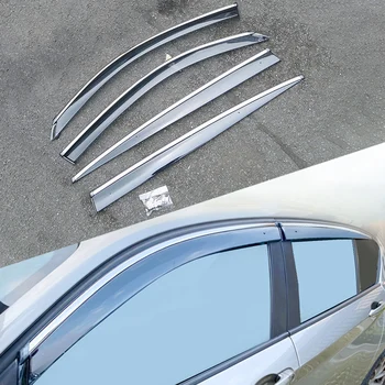 

For BMW 1 Series F20 Hatchback 2010-2019 Car Window Sun Rain Shade Visors Shield Shelter Protector Cover Trim Frame Sticker