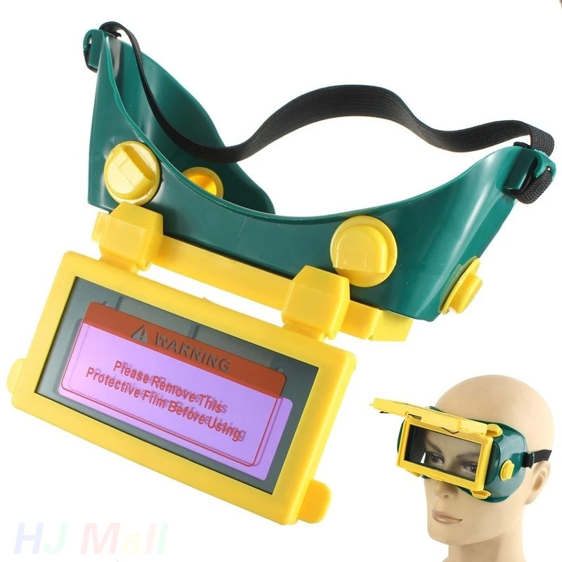 Welding Mask Darkening Welding Welding Helmet Sparkproof Solar Goggles LCD Grinding Glasses Powered
