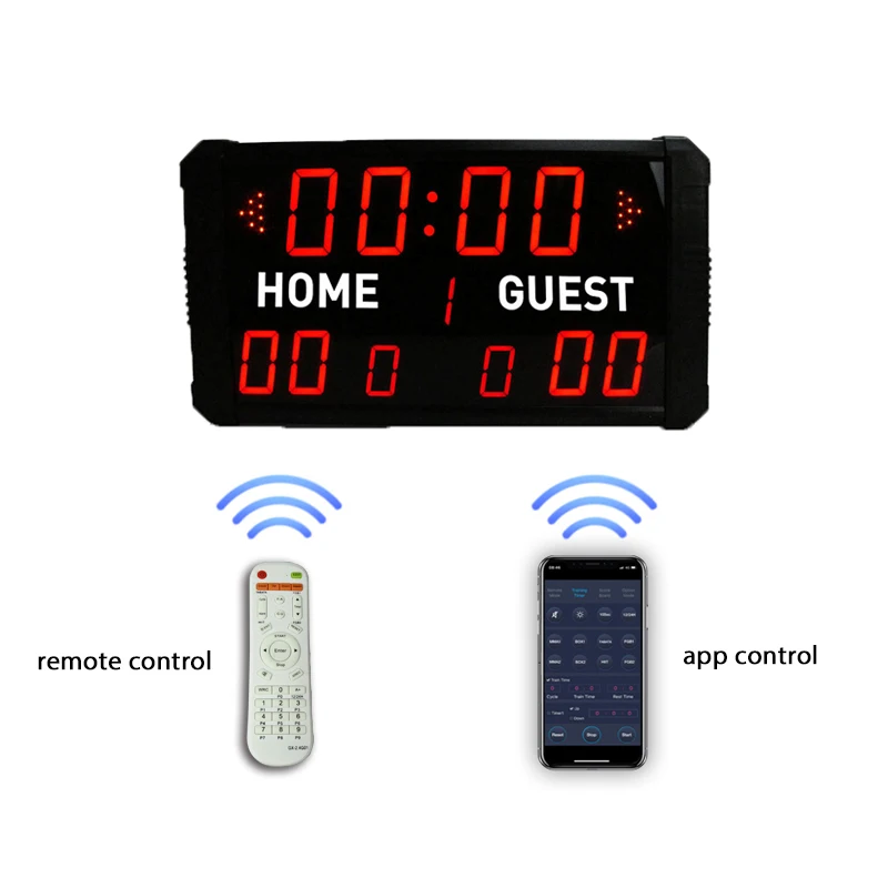 

Портативное Спортивное электронное табло [Ganxin], светодиодное цифровое табло