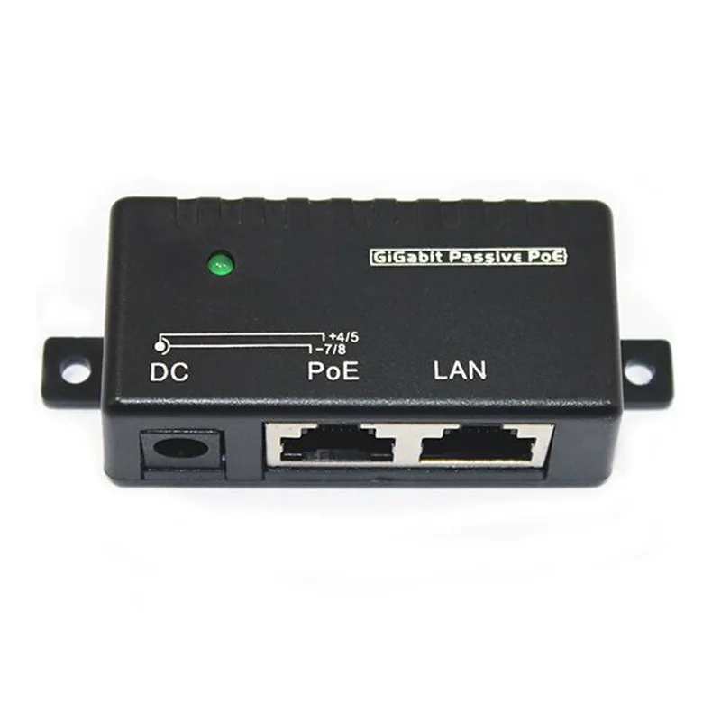 5 в 12 В 24 48 В/1 а POE инжектор питания сплиттер для IP-камеры адаптер модульные