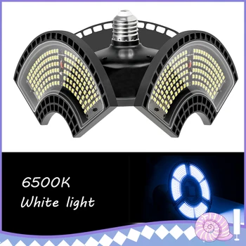 

Waterproof Foldable LED Light Bulbs Garage Light Upgrade Ceiling for barn 80W Ceiling Lights Long Life LED Garage Lamps