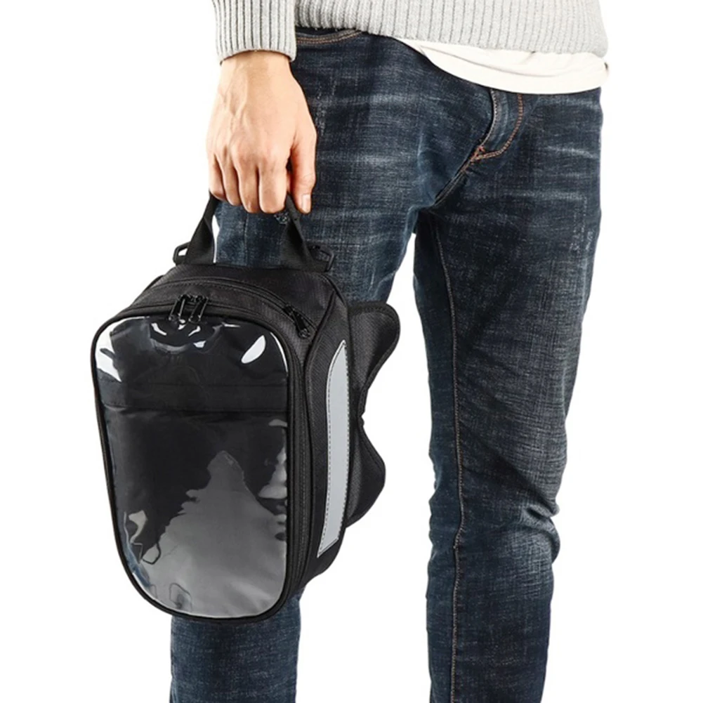 Водонепроницаемый магнитный мотоциклетный масляный топливный бак сумка для хранения телефона сумка рюкзак