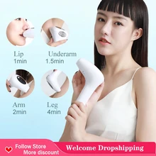 

Professional New Facial Hair Remover Body Integrated Machine Skin Care Sensor Chip For Women Hair Epilator Device