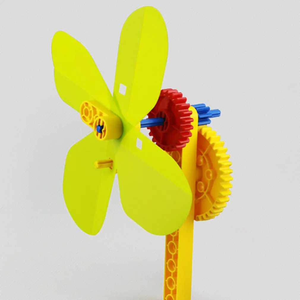  Children Preschool Toys Particles Building Blocks Hand Fan Educational Toys Assembled Blocks Teachi - 4000258045673