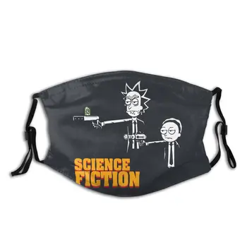 

Science Fiction Rick And Morty Adult Reusable Mouth Face Mask Anti Haze Dust Mask Protection Cover Respirator Mouth Muffle