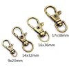 10pcs/lot 32mm 36mm 38mm Bronze Rhodium Gold Silver Plated Jewelry Findings,Lobster Clasp Hooks for Necklace&Bracelet Chain DIY ► Photo 3/6