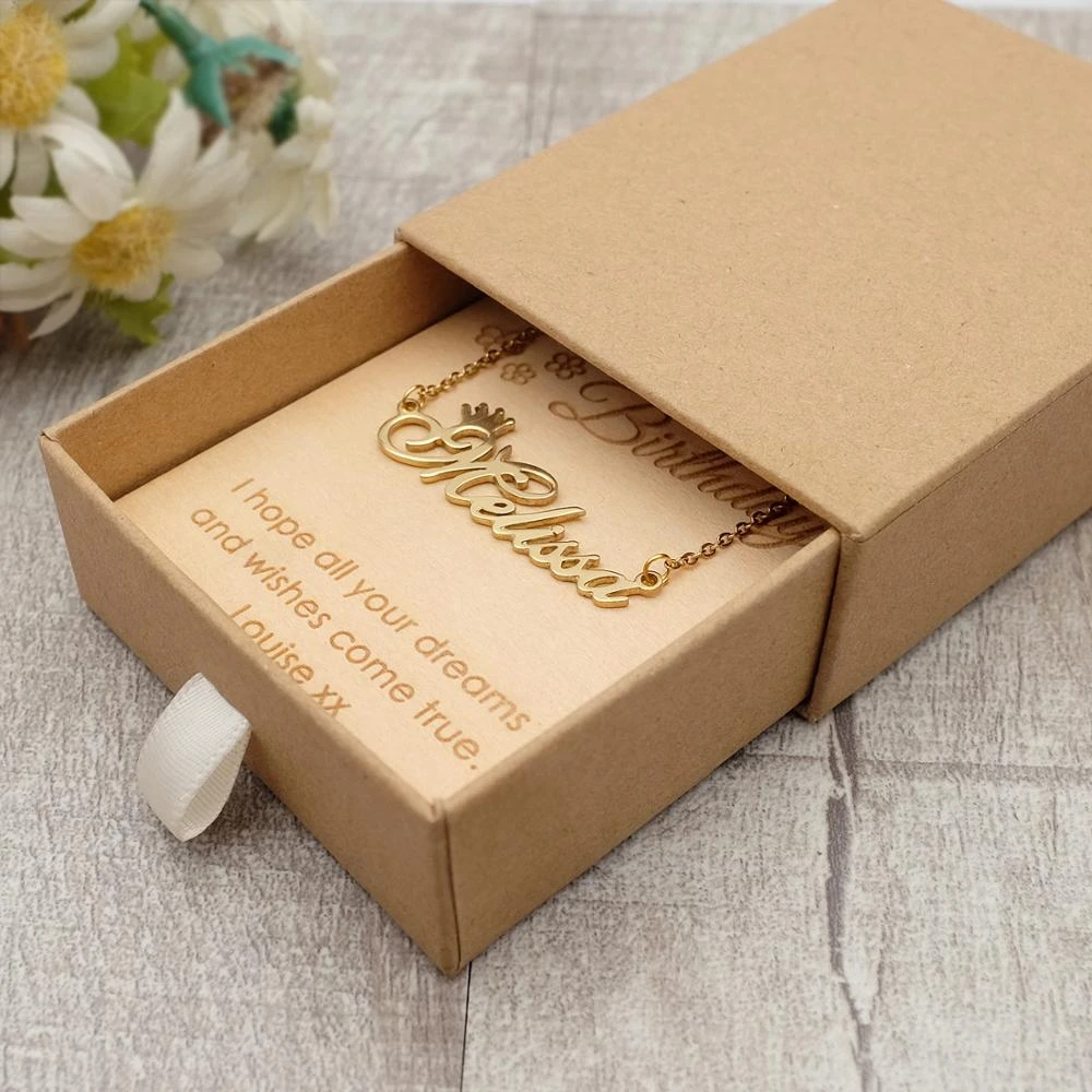 Boite A Cadeaux D Anniversaire Personnalisee Avec Nom Personnalise Coffret Cadeau D Anniversaire Pour Fete D Anniversaire Aliexpress