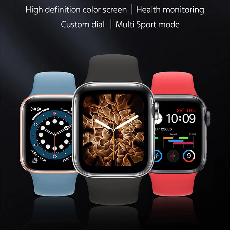 2021 Dial Call Smart Watch Men Women Sport Smartwatch Heart Rate Blood Oxygen Monitor Watches For Iphone Xiaomi Huawei IWO