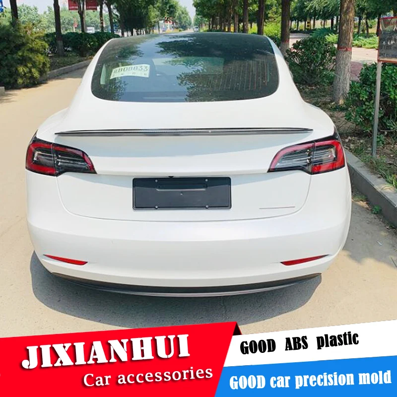 Для Tesla model 3 спойлер из углеродного волокна Материал 2012-2019 m4 Стиль