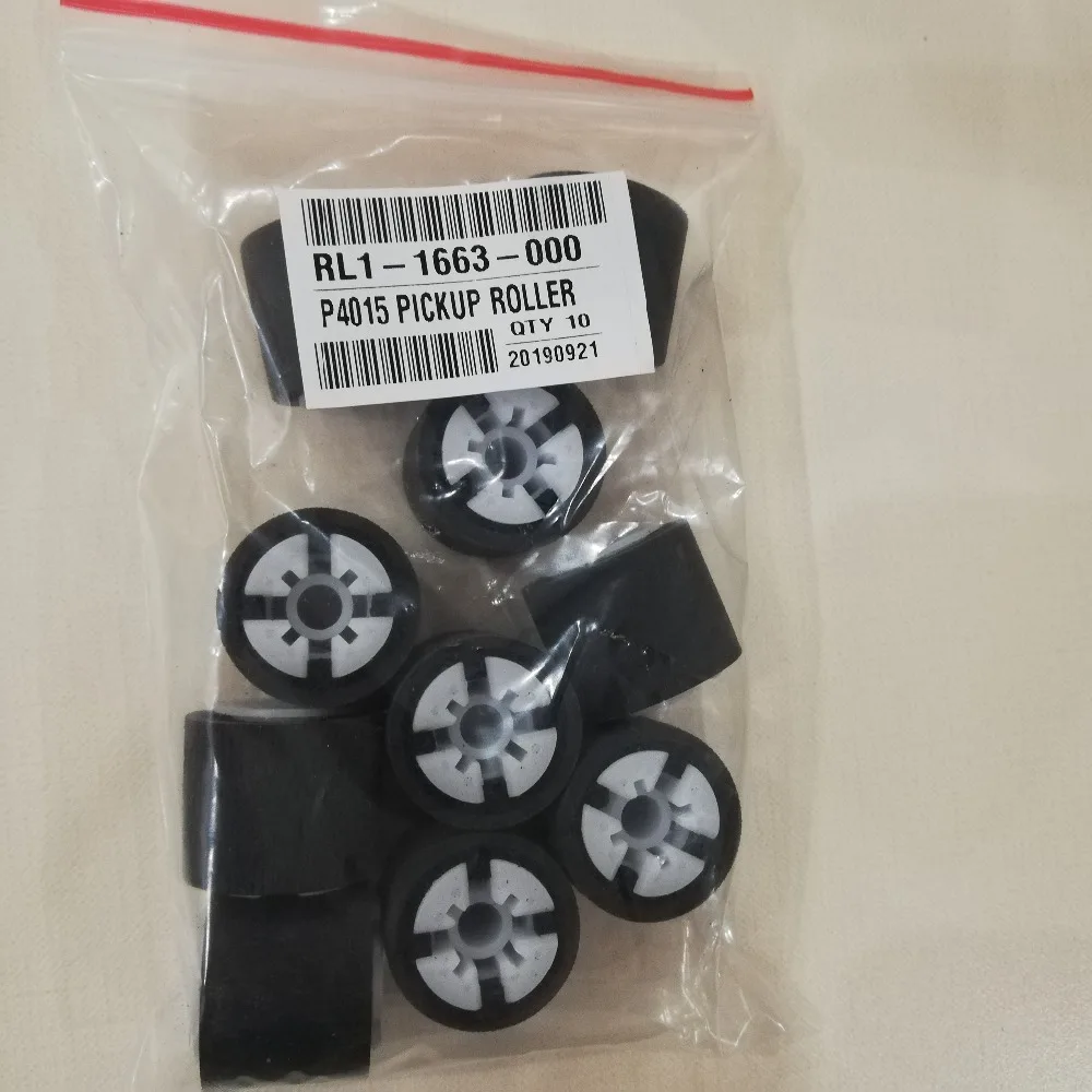 10 шт./лот совместимый RL1-1663 бумаги пикапа ролик для hp P4014 P4015 laserjet Принтер Запчасти