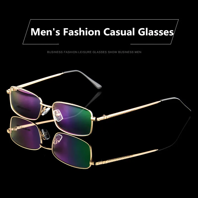 

Titanium Alloy Half frame Eyeglasses Unisex Ultra Light Weight Optical Myopia glasses Frames female Eyewear Spectacles