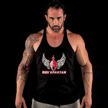 Фитнес Мужской Хлопковый топик без рукавов спортивная рубашка Спортивная одежда для мужчин спортивная одежда рубашка Баскетбол Бег жилет для мужчин