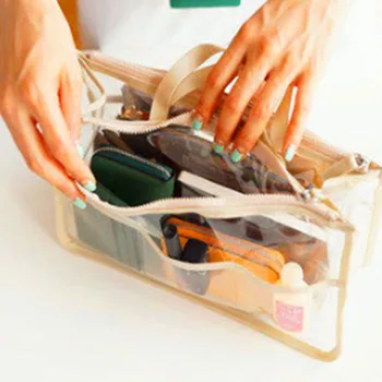 

New Women Makeup Organizer Bag Handbag Purse Large Travel Lady Casual Cosmetic Bag Travelling Bag Multifunction Storage Bag