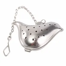 8 шт./партия, в форме птицы, чайный настойник из нержавеющей стали, сито для чайных листьев, травяной сито для приправ, диффузор, аксессуары для чая