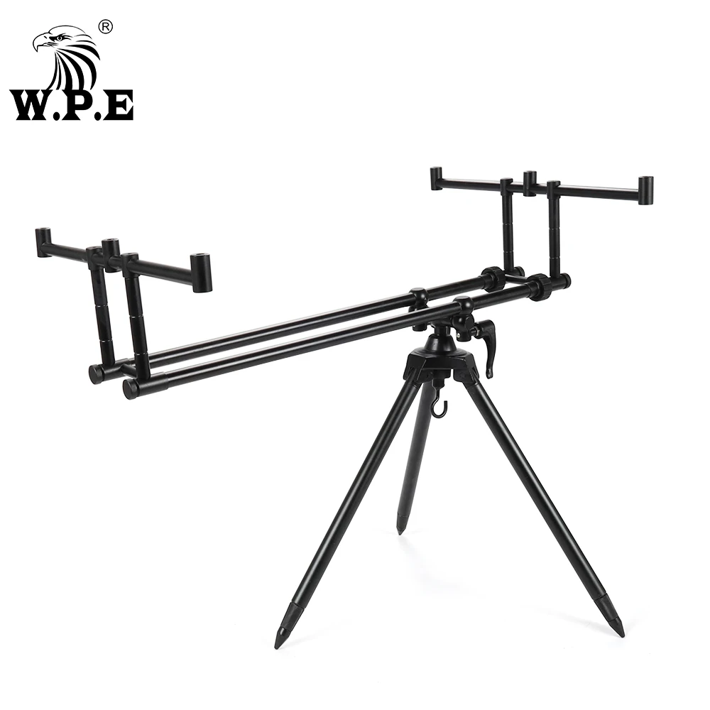Fishing Rod Pod Carp Fishing Pole Adjustable Retractable Folding Rod Pod Stand Holder Accessories Bracket Tackle For W.P.E