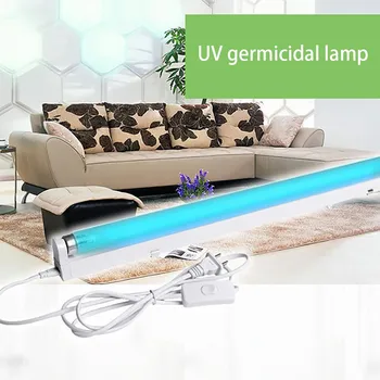

Mobile Phone Complete Set Of T5 UV Germicidal Lamp 220V UV Germicidal Lamp 8W UV Tube Home Portable UV-C Sterilizer Lamp