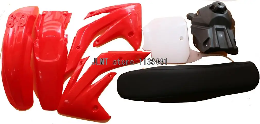 Кузов Пластик обтекателя тела ДЛЯ CRF 150 R 150R CRF150 CRF150R HOKIT111 001 07 08 09 10 11 12 13 лет|Полные