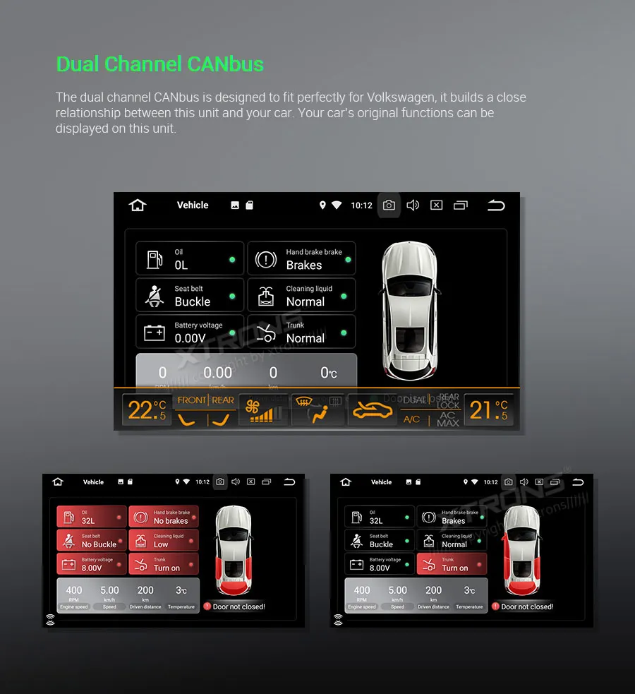 Sale XTRONS 7" Android 9.0 Octa Core 64G ROM 4G RAM Car DVD Player Multimedia GPS System Custom Fit for Volkswagen 2004-2011 21