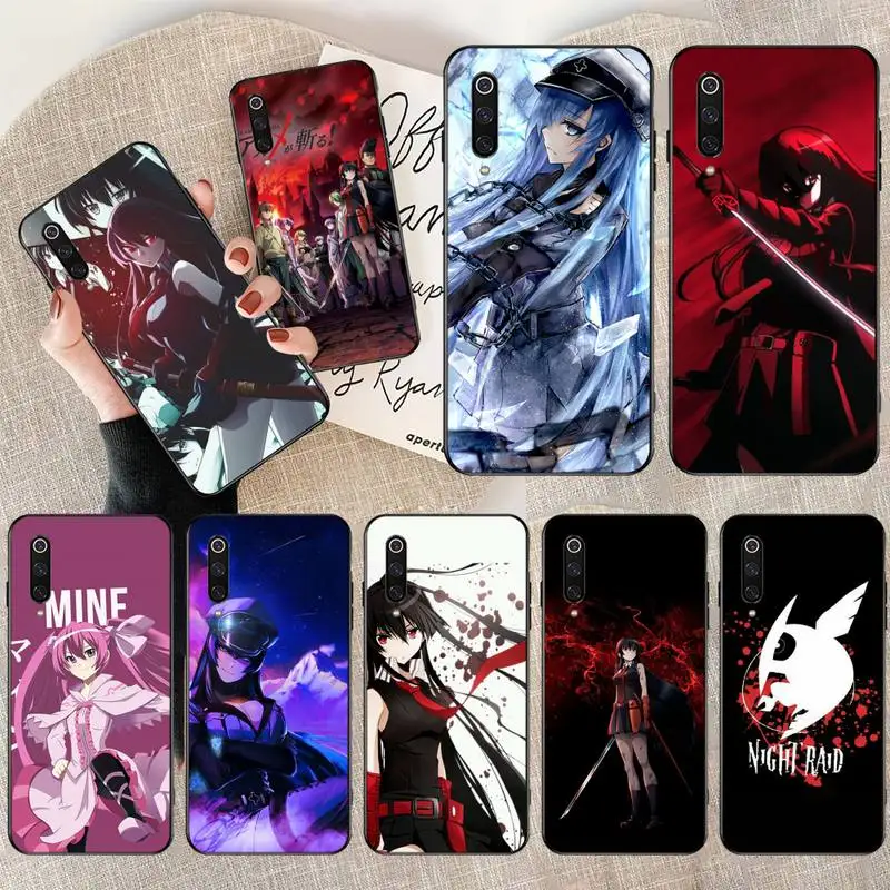 NBDRUICAI аниме Akame Ga Kill DIY чехол для телефона с рисунком Redmi Note 8 8A 7 6 6A 5 5A 4 4X 4A Go Pro Plus Prime |