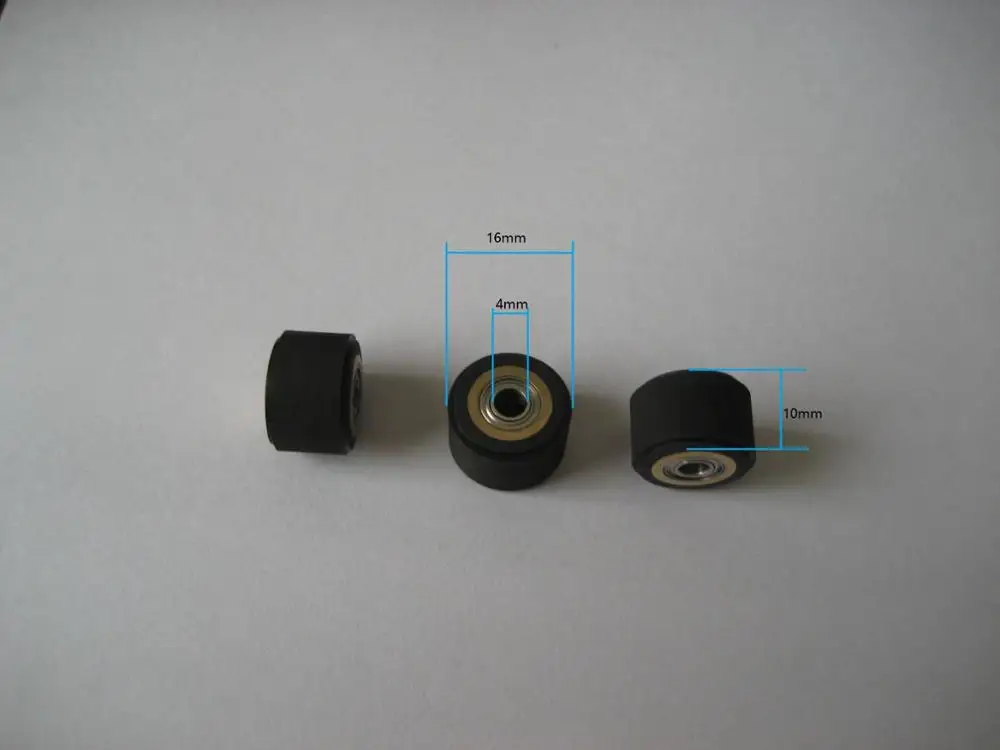 3pcs 4X10X16mm roland cutting plotter vinyl cutter printer pinch roller wheel | Компьютеры и офис