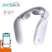 

New Cervical Massager G2 TENS Pulse Protect the Neck Only 190g Double Effect Hot Compress L-Shaped Wear Work For Mijia App