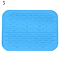 Hot ! Kitchen Silicone Heat Resistant Table Mat Non-slip Pot Pan Holder Pad Cushion Protect Table Tool  Heat Resistant Table 5
