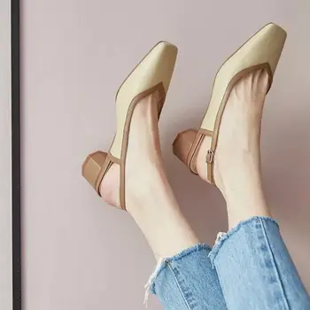 

Popular Slingback Heel Women shoes Trendy Highe heels Women Shoes BL06