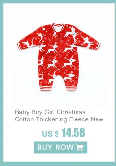 3pcs Christmas Newborn Baby Boys Girls Clothing Santa Print Sweater+ Pants+ Hat Pajama Outfits Children Xmas costumes