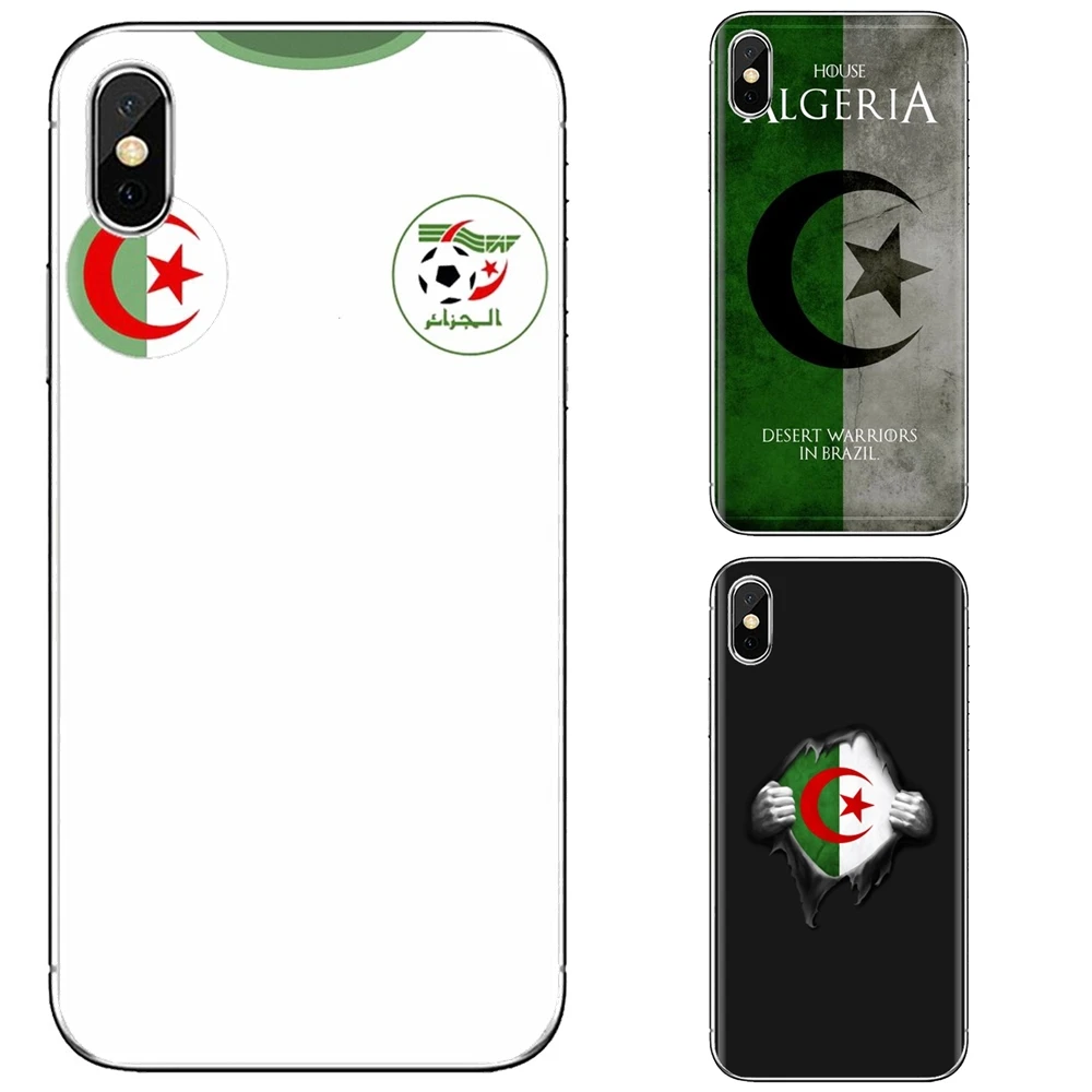 Мягкий чехол для iPhone iPod Touch 11 12 Pro 4 4S 5 5S SE 5C 6 6S 7 8 X XR XS Plus Max 2020 флаг Алжира баннер