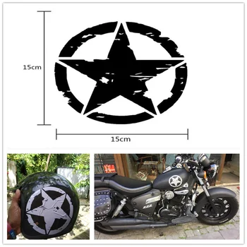 

styling ARMY Star Decals Motorcycle Stickers Vinyl for HONDA CB1100 GIO special CRF1000L AFRICA TWIN CBF1000 A CB600F