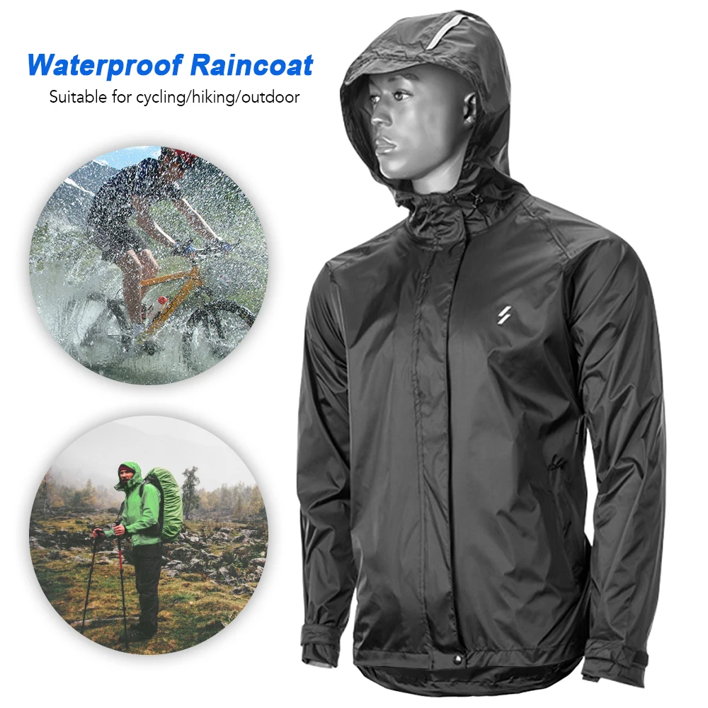Велосипедная куртка водонепроницаемая ветрозащитная велосипедная MTB дождевая