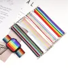 Bohemia Elastic Nylon Watch Strap for Apple Watch Band 42mm 44mm 38mm 40mm Scrunchie Solo Loop Bracelet for iwatch 6 SE 5 4 3 ► Photo 2/6