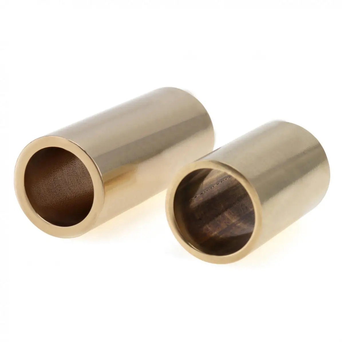 2pcs/lot Brass Guitar Slide 30mm& 60mm Steel String Guitarra Smooth Edge Slider