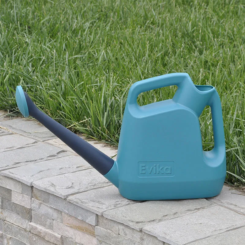 Blue 9L water can 1.5L/5L/9L спринклерная садовая пластмассовая Лейка с длинным горлышком для Полива Цветочный горшок растения на балконе полив чайник - Цвет: Blue 9L water can