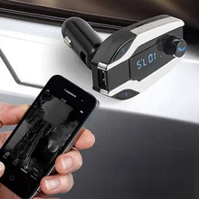 Беспроводной MP3 плеер Coummunication fm-передатчик Handsfree USB зарядное устройство для телефона NJ88