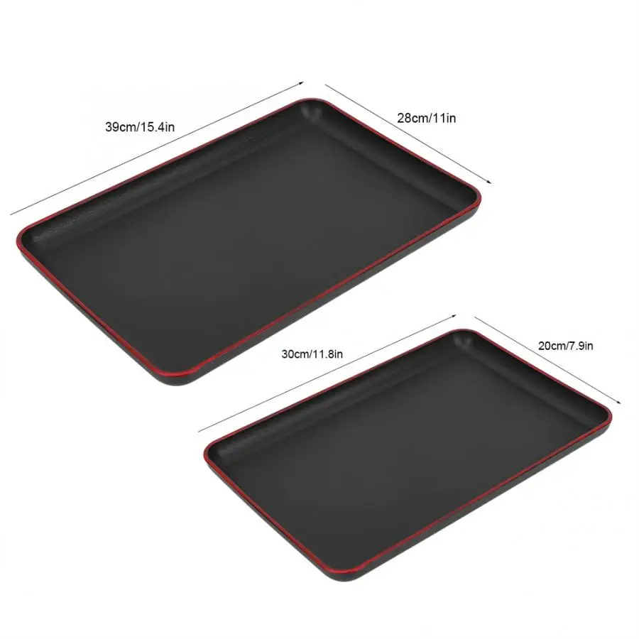 Japanese Style Rectangular Plastic Tray Food Serving Tray for Restaurant Home Trays Decorative Shelving Rack Drain Serving kitchen tray,storage tray,wooden serving tray,bamboo organizer tray,jewelry storage tray,drink tray