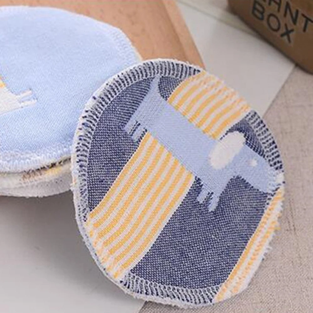 10 Pcs Reusable Breast Pad Nursing Pads Mum Pregnant Washable Waterproof Cotton Gauze Breast Pad Mommy Breast Feeding Pad