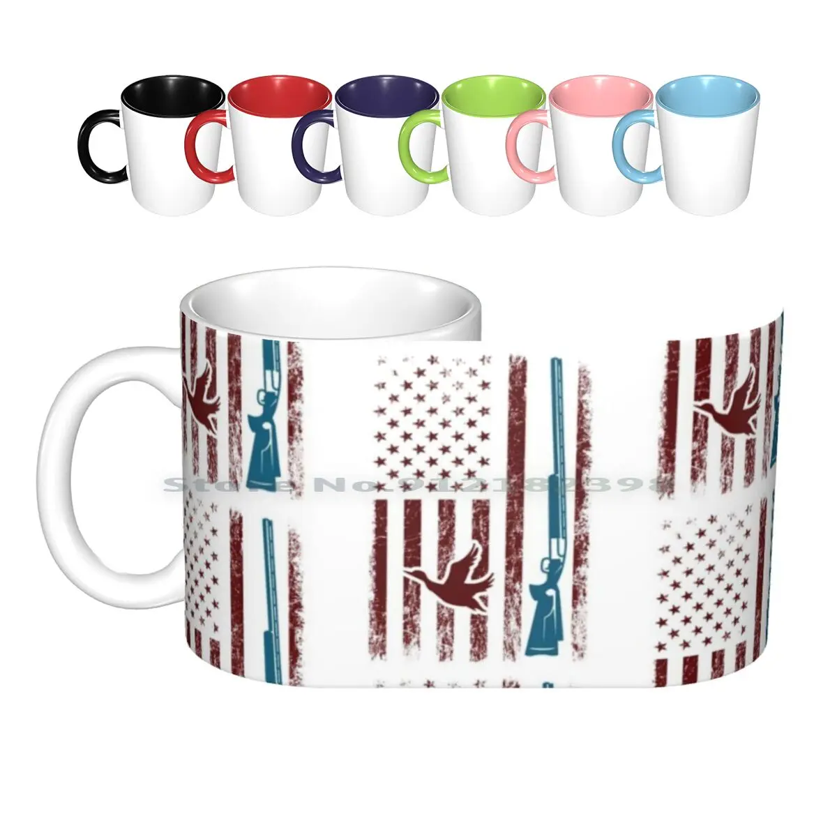 Divertenti Abiti Da Caccia All'Anatra Per Un Amante Della Caccia All'Anatra Tazze In Ceramica Tazze Da Caffè Tazza Da Tè Al Latte Caccia Anatra Caccia