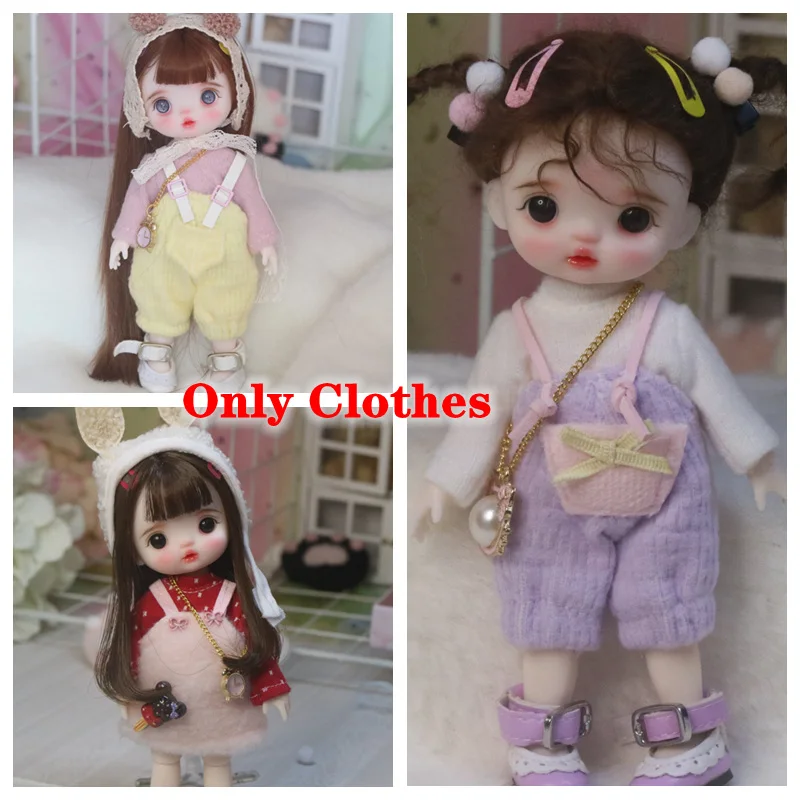 

1/8 Scale BJD or OB11 Body Doll Clothes Dress Up Accessories Only Clothes ，Not Include Shoes , Doll & Wigs A0954