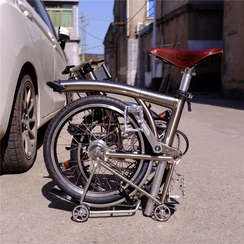3sixty 16inch Folding bike Three folding bikes chrome molybdenum steel inner 3 speed brompton folding bike