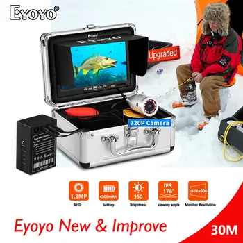 

Eyoyo EF07H 15M Fish Finder 7" 720P AHD Underwater Ice Carp Fishing Camera for Winter Sea Fishing Tackle Accessories Pesca