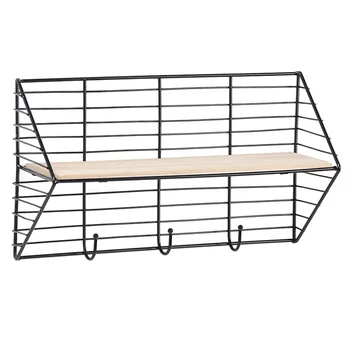 

Hanging Wrought Iron Bathroom Picture Frames Floating Shelves Wall Mounted Storage Bedroom Collectibles Key Holder Living Room