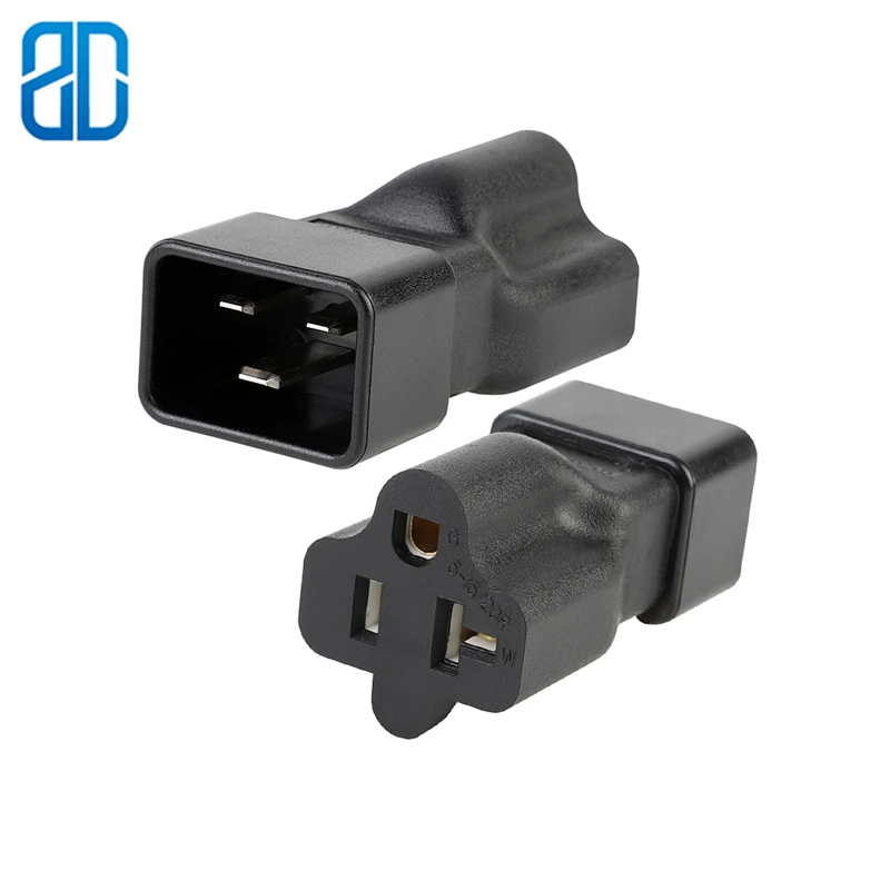 Адаптер питания переменного тока Два в одном IEC320 C20 5 15R адаптер 6 20R конвертер