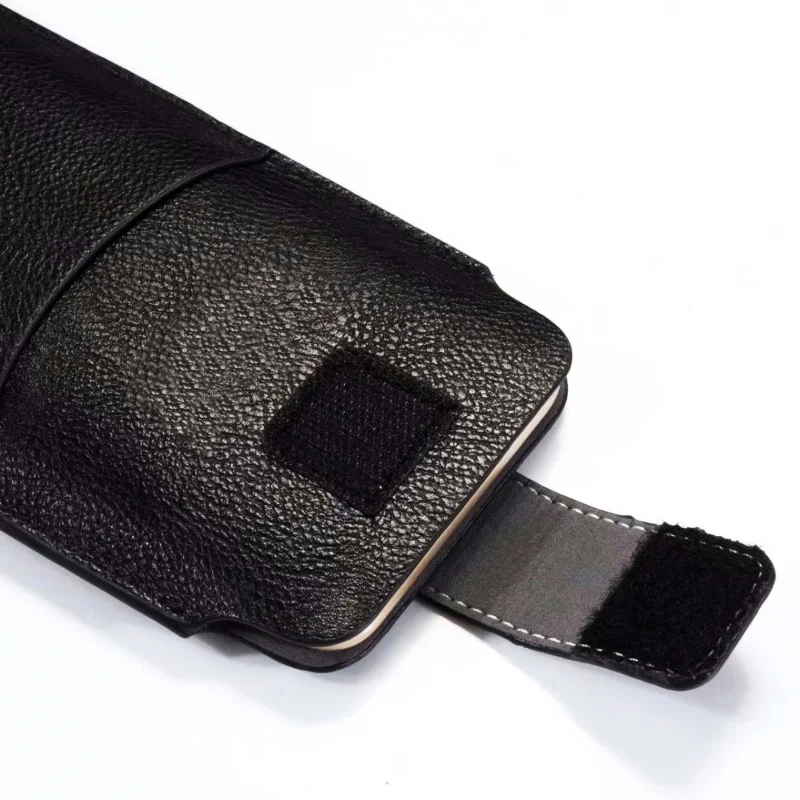 PU Leather Waist Belt Phone Pouch Case