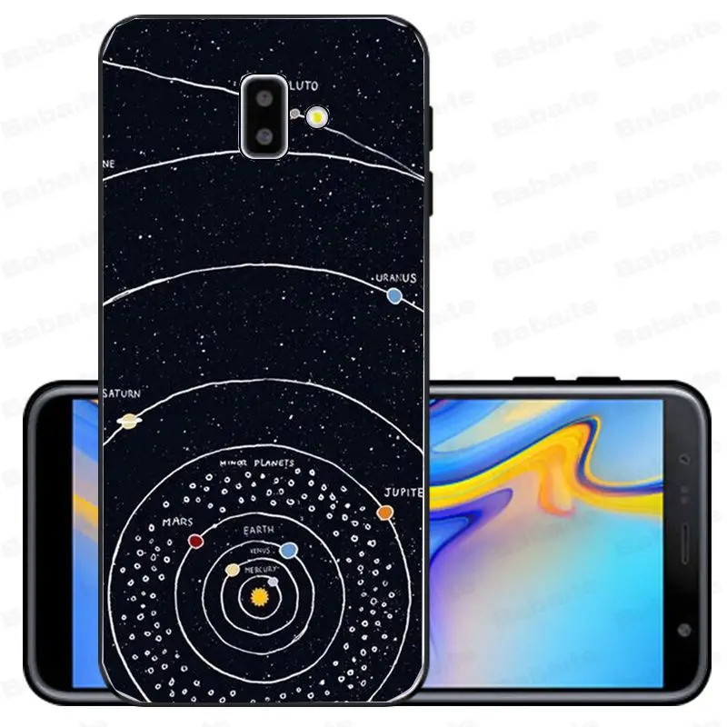 Black With White Moon Stars Space Astronaut