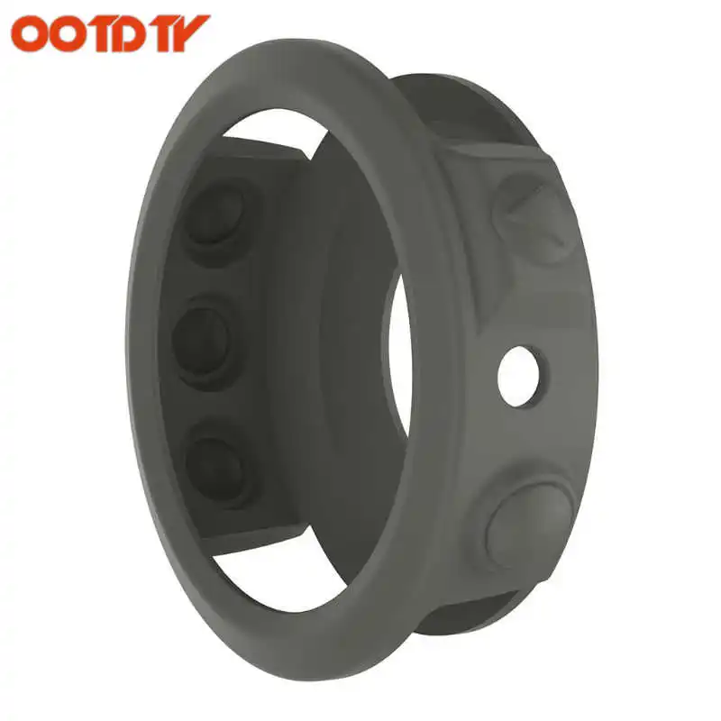 OOTDTY 8 цветов Защитный силиконовый чехол для Garmin fenix 5 наручный браслет корпус часы