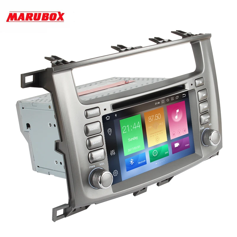 Excellent Marubox 7A112PX5 DSP, Car Multimedia Player for Toyota Land Cruiser 2002-2007, Head Unit 8 Core, 7" IPS Screen, 64GB, Android 9 2