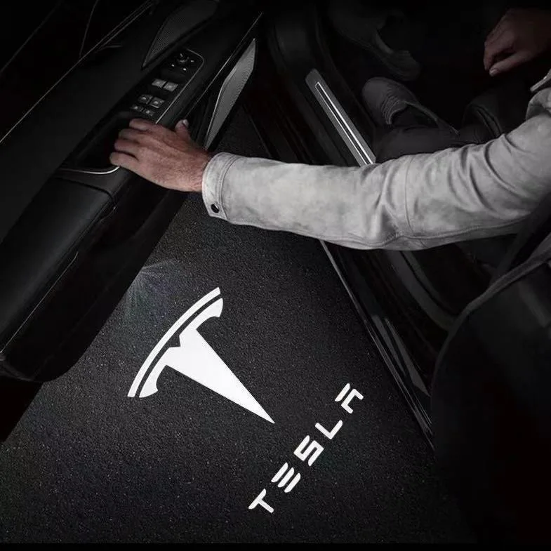 Светодиодная лампа Tesla Model S 3 X Y Новейшее обновление не выцветает приветственная