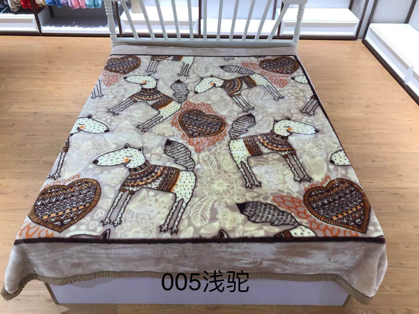 Одеяло из кораллового флиса 200X230 см 4 кг толстое тяжелое для зимы