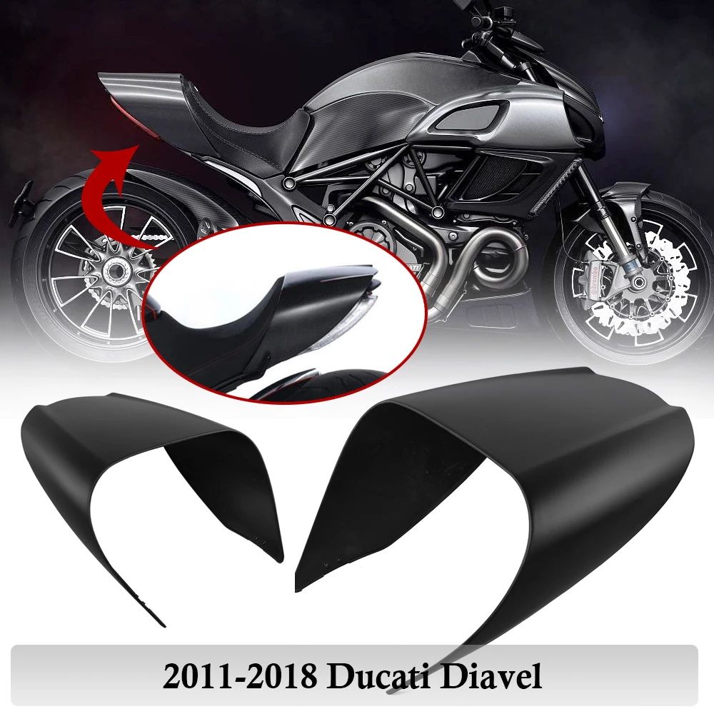 当社の シート Ducati Diavel 201113のためのオートバイ後部座席カウルカバーフェアリングABSプラスチック